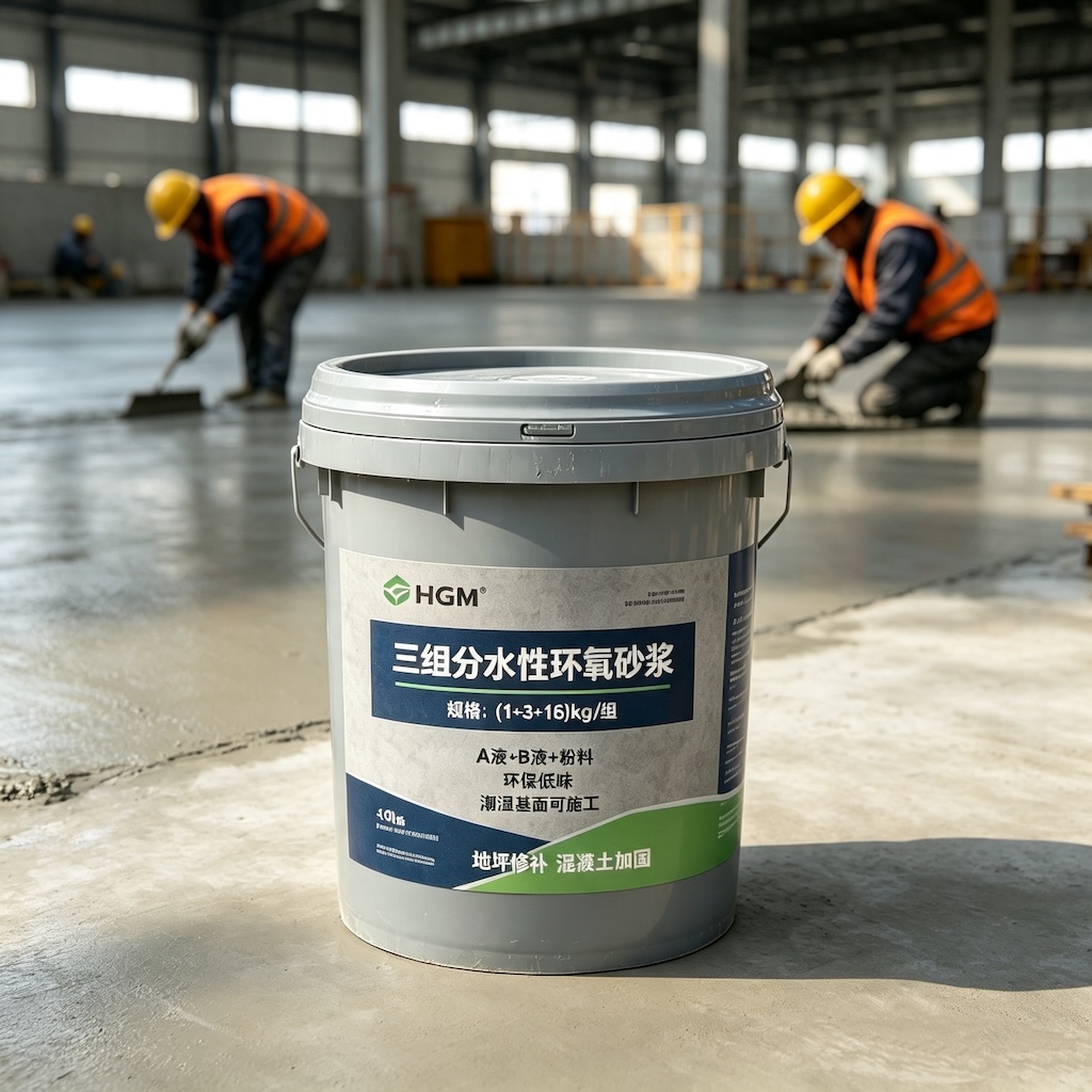都江堰三组份水性环氧砂浆